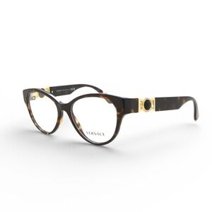 👓 Versace VE3313 Havana Reading Glasses – Display Model, No Box, $125